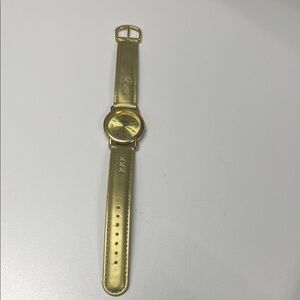 Breda Gold Watch with Leather Strap